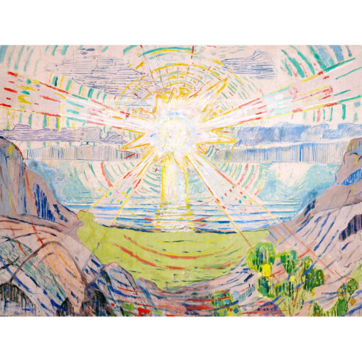 Edvard Munch Słońce 4 — produkt cyfrowy do pobrania