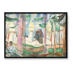 Edvard Munch Spotkanie na plaży 70×50