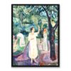 Edvard Munch Trzy kobiety w ogrodzie 30×40