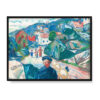 Edvard Munch Ulica w Kragero 40×30 w RAMIE