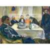 Edvard Munch Wesele członka bohemy — produkt cyfrowy do pobrania
