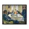 Edvard Munch Wesele członka bohemy 50×40