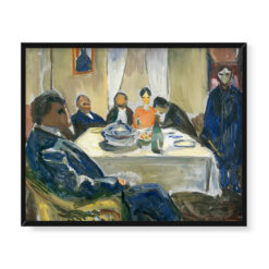 Edvard Munch Wesele członka bohemy 50×40