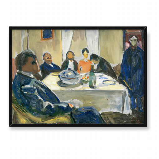 Edvard Munch Wesele członka bohemy 70x50