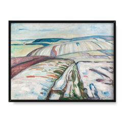 Edvard Munch Zima Elgersburg 40×30