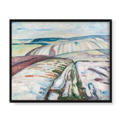 Edvard Munch Zima Elgersburg 50×40