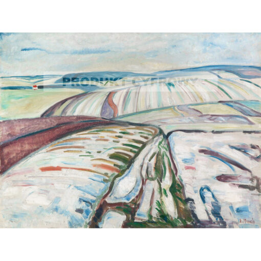 Edvard Munch Zima Elgersburg — produkt cyfrowy do pobrania