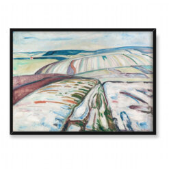 Edvard Munch Zima Elgersburg 70×50