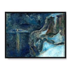 Edvard Munch Zima nad morzem 40×30