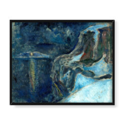 Edvard Munch Zima nad morzem 50×40