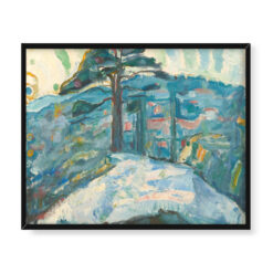 Edvard Munch Zima w Kragero 2 50×40