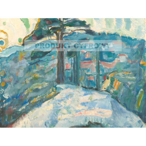 Edvard Munch Zima w Kragero 2 — produkt cyfrowy do pobrania