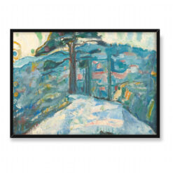 Edvard Munch Zima w Kragero 2 70×50