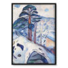 Edvard Munch Zima w Kragero 50×70
