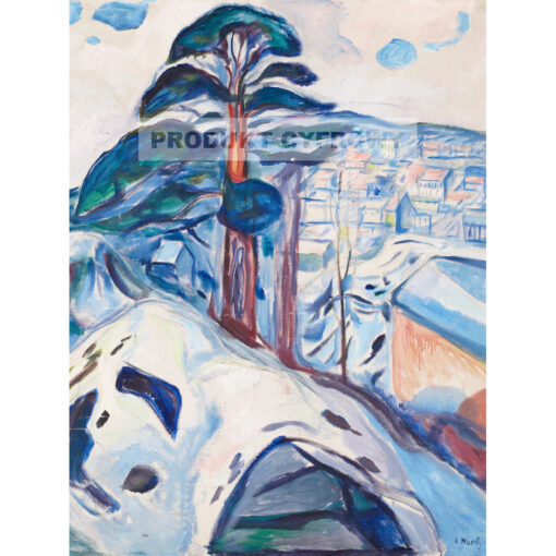 Edvard Munch Zima w Kragero — produkt cyfrowy do pobrania