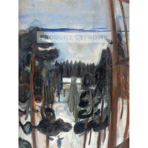 Edvard Munch Zimowa noc 2 — produkt cyfrowy do pobrania