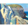 Edward Hopper Bluffs wyspa Monhegan — produkt cyfrowy do pobrania