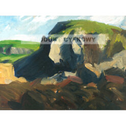 Edward Hopper Bluffs wyspa Monhegan 2 — produkt cyfrowy do pobrania