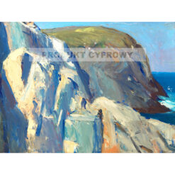 Edward Hopper Bluffs wyspa Monhegan — produkt cyfrowy do pobrania