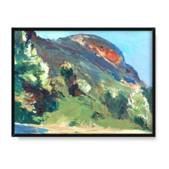 Edward Hopper Bluffs wyspa Monhegan 3 40×30