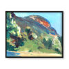 Edward Hopper Bluffs wyspa Monhegan 3 50×40
