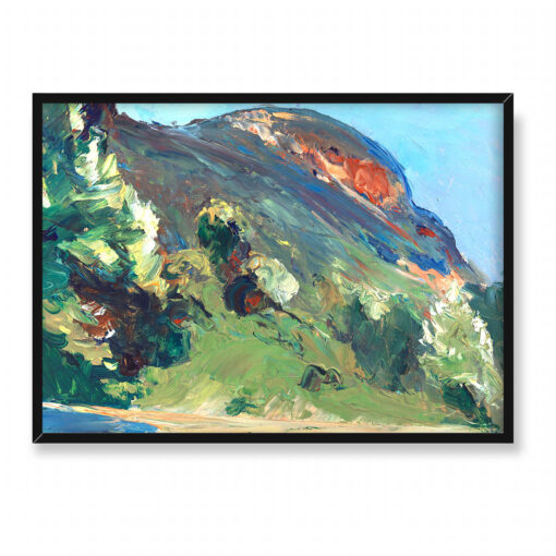 Edward Hopper Bluffs wyspa Monhegan 3 70x50