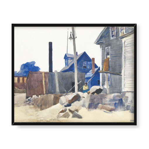 Edward Hopper Dom na wybrzeżu 50x40
