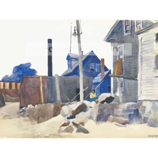 Edward Hopper Dom na wybrzeżu — produkt cyfrowy do pobrania