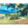 Edward Hopper Drzewa i plaża — produkt cyfrowy do pobrania