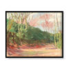 Edward Hopper Drzewa w słońcu Parc de Saint-Cloud 50×40 w RAMIE