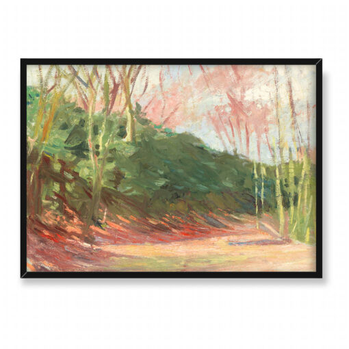 Edward Hopper Drzewa w słońcu Parc de Saint-Cloud 70x50