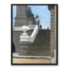 Edward Hopper Dwie postacie na szczycie schodów w Paryżu 30×40 w RAMIE
