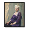 Edward Hopper Elizabeth Griffiths Smith Hopper matka artysty 40×50 w RAMIE