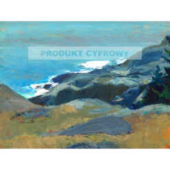 Edward Hopper Fale i skalisty brzeg — produkt cyfrowy do pobrania