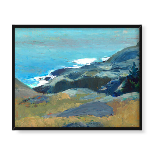 Edward Hopper Fale i skalisty brzeg 50x40