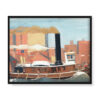 Edward Hopper Holownik z czarnym kominem 50×40