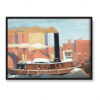 Edward Hopper Holownik z czarnym kominem 70×50