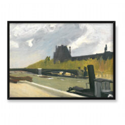 Edward Hopper Luwr podczas burzy z piorunami 70×50