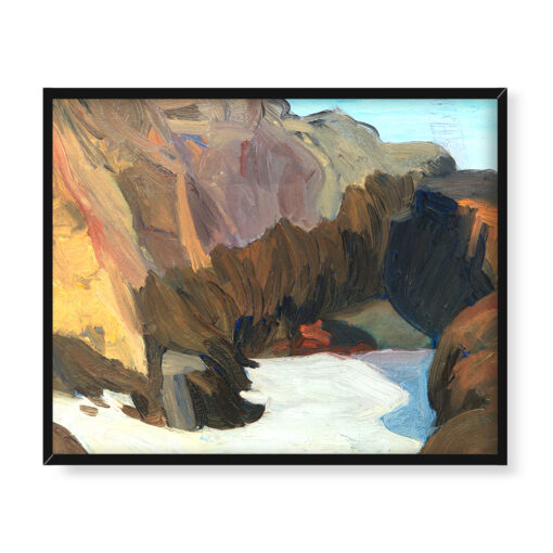 Edward Hopper Mała zatoczka 50x40