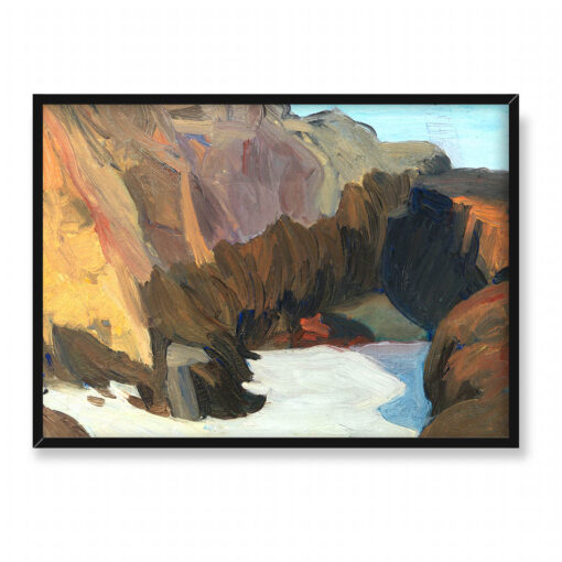 Edward Hopper Mała zatoczka 70x50