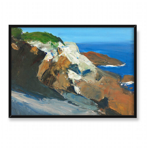 Edward Hopper Morze i skalisty brzeg 70x50