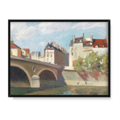 Edward Hopper Most na Sekwanie 40×30