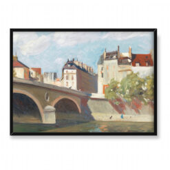 Edward Hopper Most na Sekwanie 70×50