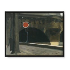 Edward Hopper Most w Paryżu 40×30