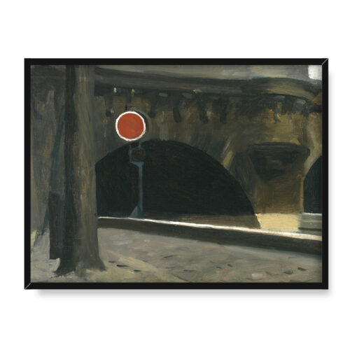 Edward Hopper Most w Paryżu 40x30