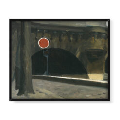 Edward Hopper Most w Paryżu 50×40