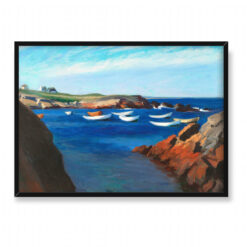 Edward Hopper Łodzie w Ogunquit 70×50