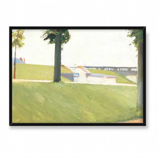 Edward Hopper Park Saint-Cloud 70x50