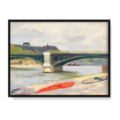 Edward Hopper Pont du Carrousel i Gare dOrleans Paryż 40×30