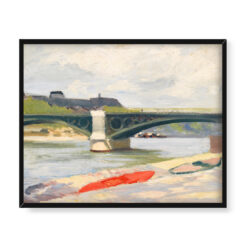Edward Hopper Pont du Carrousel i Gare dOrleans Paryż 50×40